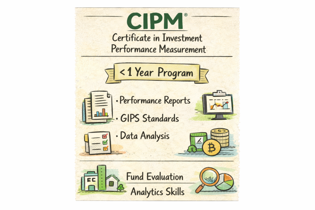 CIPM certification overview showing performance measurement and analytics skills