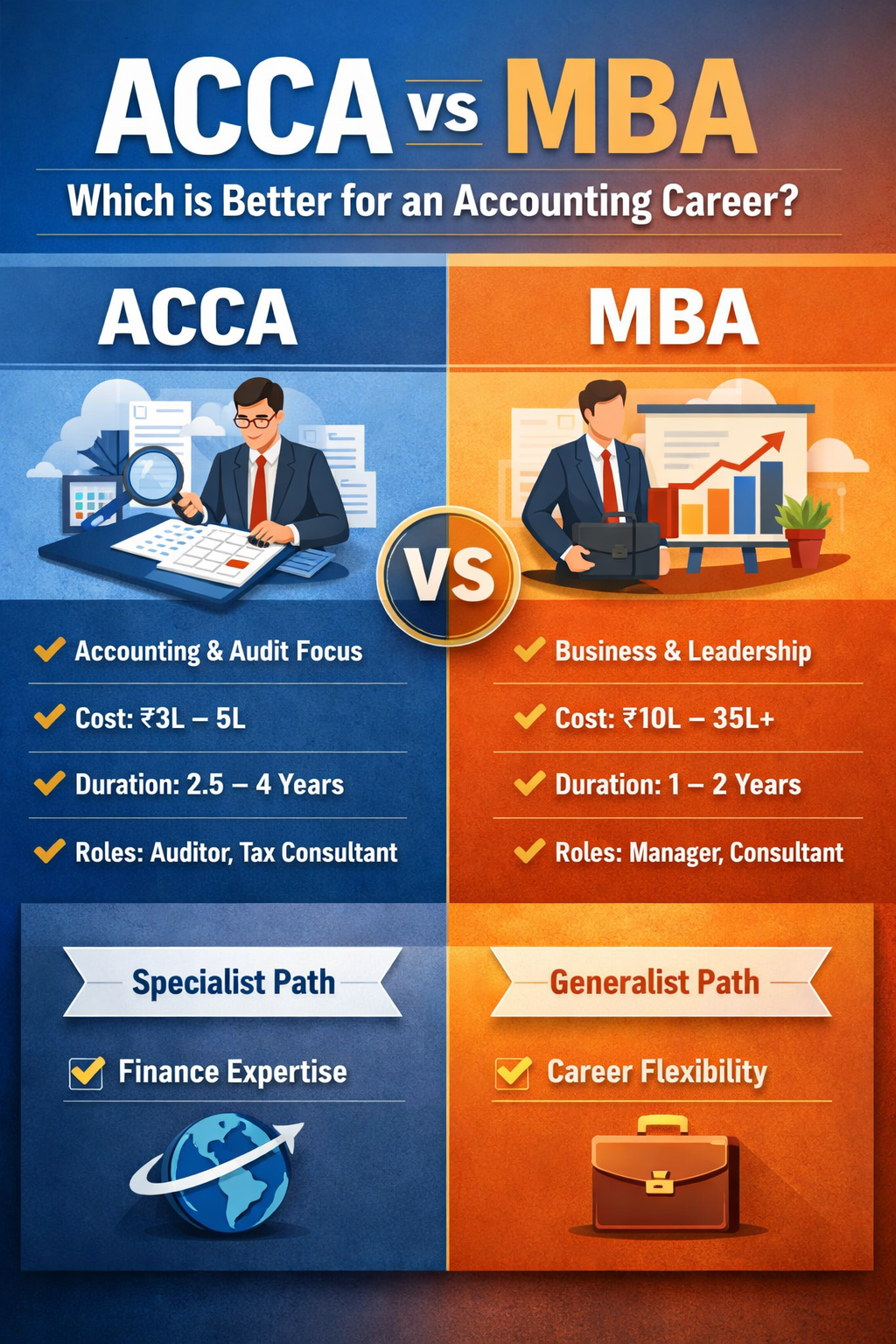 ACCA vs MBA: Which Is Better for an Accounting Career?